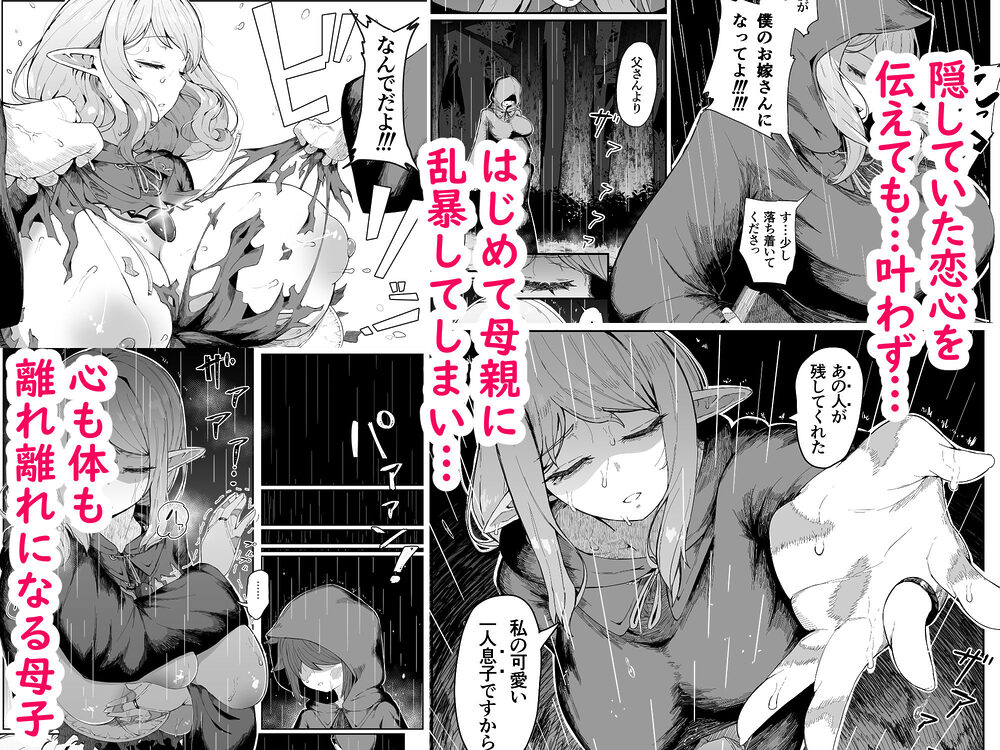 エルフの母と孕むまで 画像5