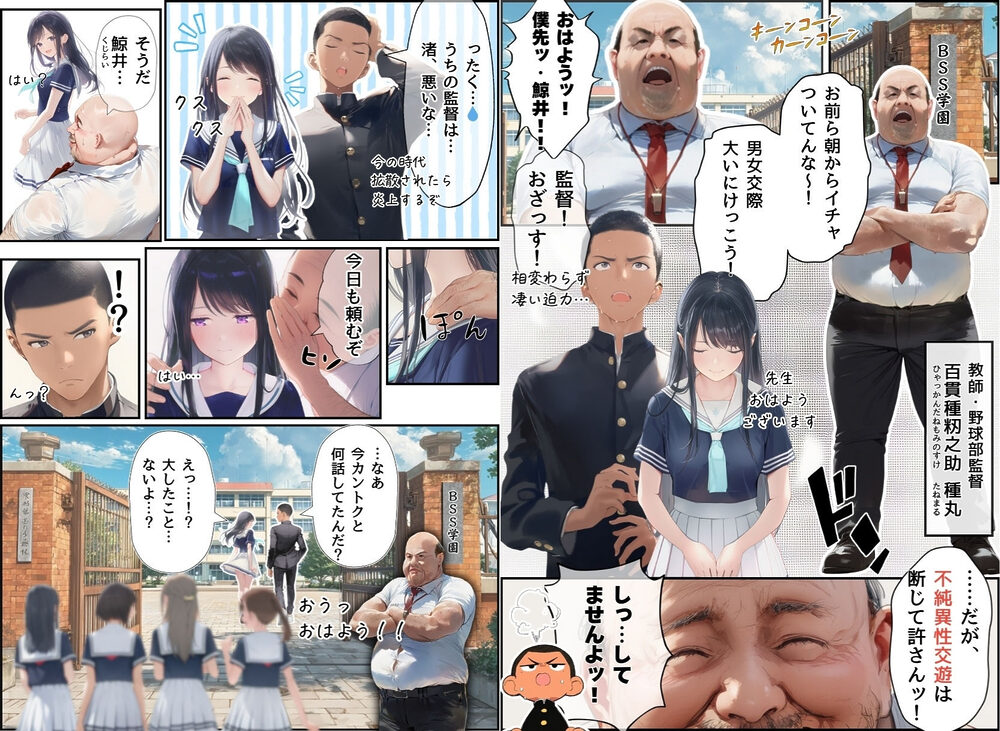 想いを寄せていた幼馴染みが中年メタボ教師（BMI40）と肉体関係だった件 画像3