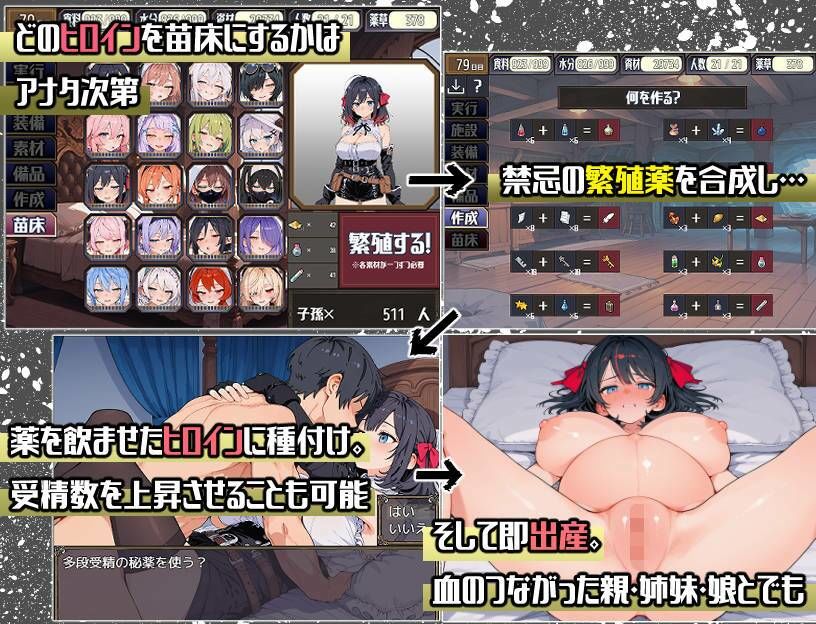 ポストアポカリプス-繁殖と禁忌の英雄- 画像7