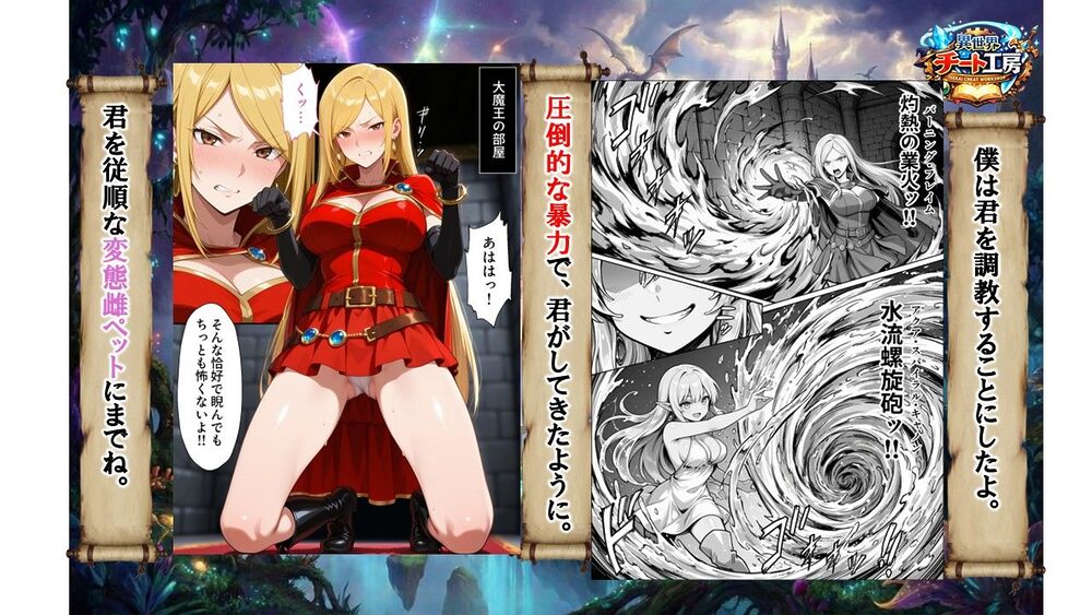 異世界でハズレジョブ『調教師』を与えられた僕は、女王と呼ばれた高慢高飛車お嬢様を可愛い雌豚ペットに完堕ちさせる。 画像7