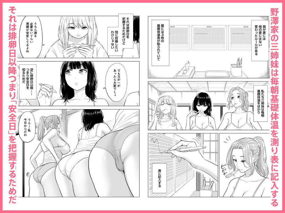 お義父さんの性欲処理は私たち三姉妹のもちまわりっ 画像2