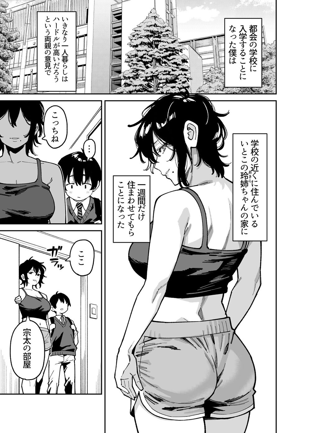 いとこの姉ちゃんのおっぱいもんだらえっちすることになった話。 画像2