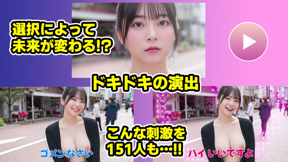 ナンパマスター〜151人のナンパ図鑑完成を目指せ！！〜【いきなり極限リーチ！！ 即興奮！！脳汁ドバドバナンパゲーム！！】 画像4