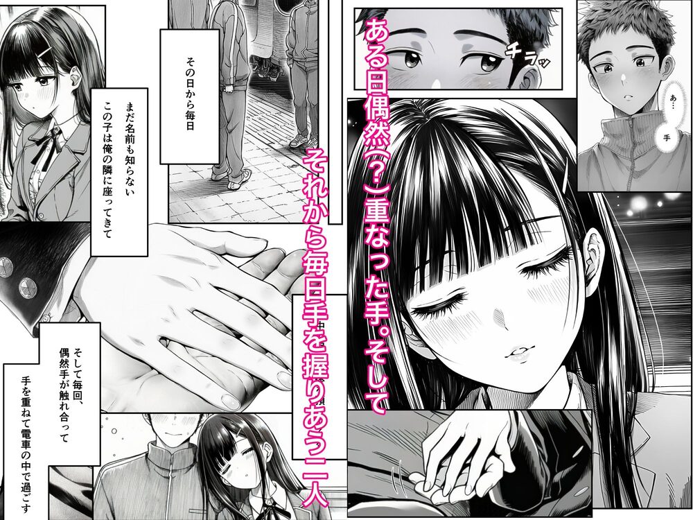 電車で何度も肩にもたれかかってくる女の子と、子作りセックスしてしまった 画像3